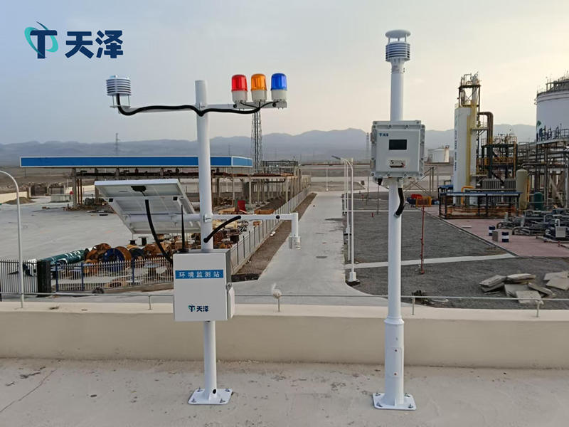 防爆氣象站和雷電預警監測系統安裝案例